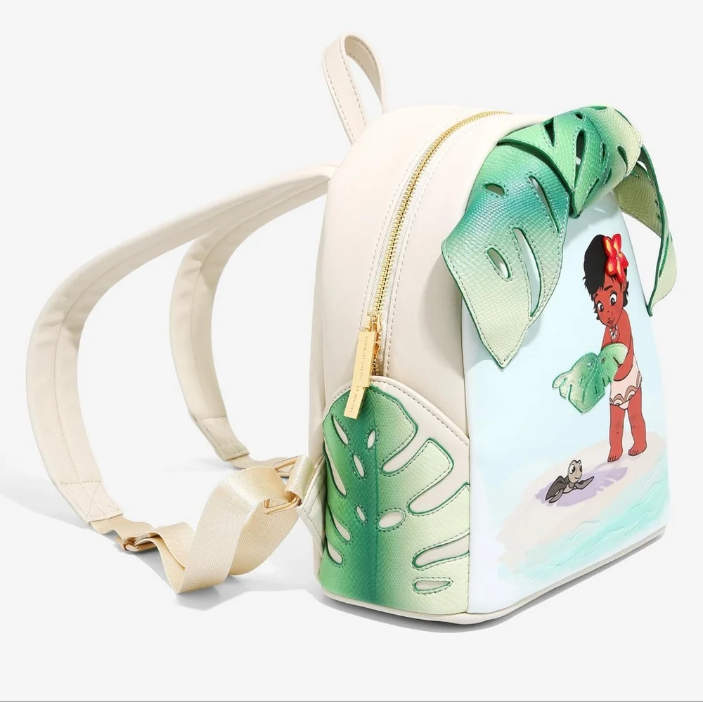 Danielle Nicole Disney Moana Baby Moana with Monstera Mini Backpack - Picture 2 of 11